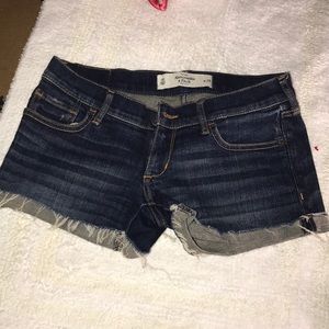 Abercrombie jean shorts